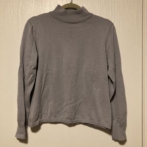 Woolrich | Periwinkle turtleneck.